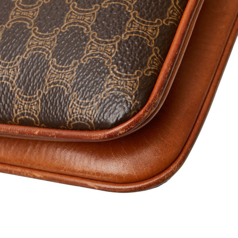 Celine Macadam PVC Leather Shoulder Bag