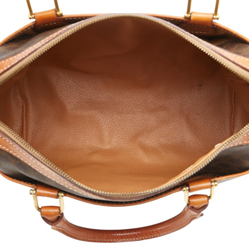 Celine Macadam PVC Leather Boston Bag