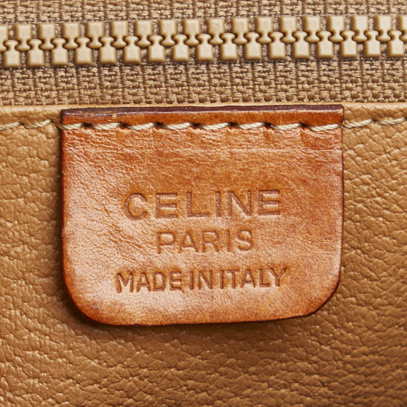 Celine Macadam PVC Leather Boston Bag