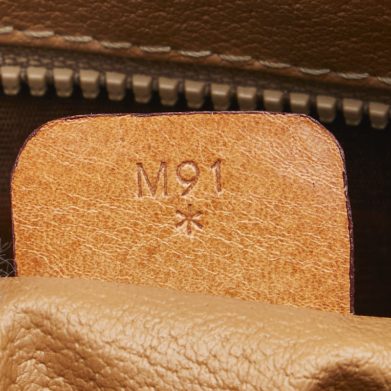 Celine Macadam PVC Leather Boston Bag