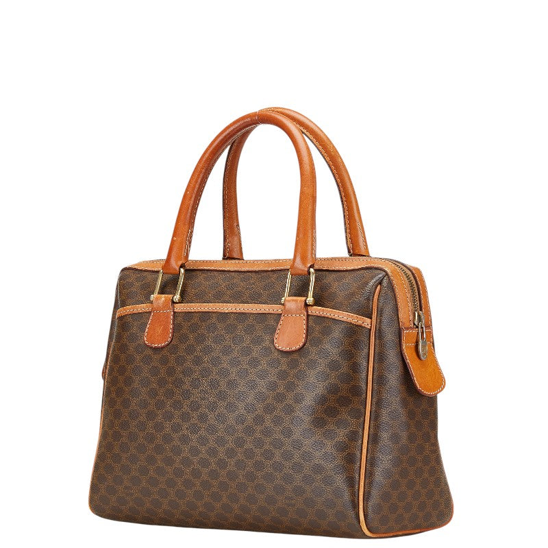 Celine Macadam PVC Leather Boston Bag