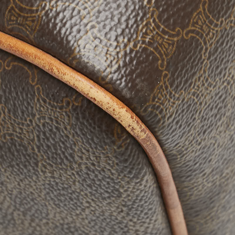 Celine Macadam PVC Leather Boston Bag