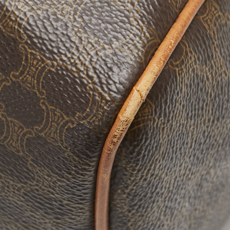 Celine Macadam PVC Leather Boston Bag
