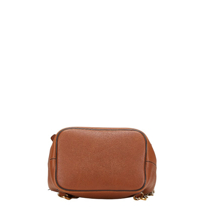 Chloe Leather Suede Faye 2way Backpack