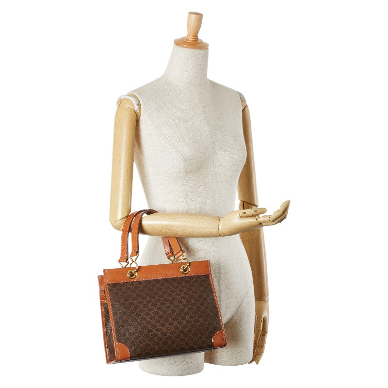 Celine Macadam PVC Leather Handbag