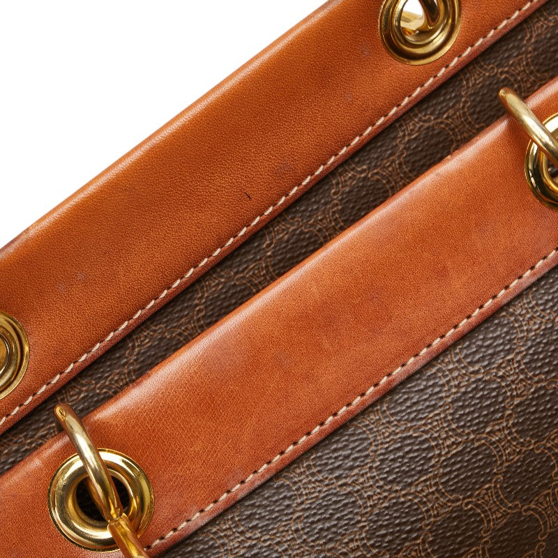 Celine Macadam PVC Leather Handbag