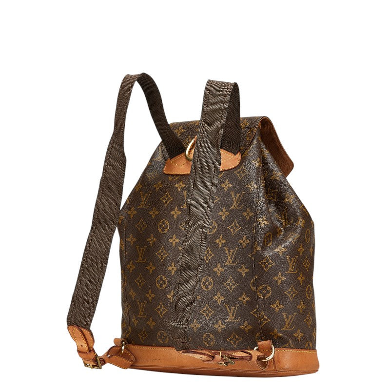 Louis Vuitton Monogram Montsouris GM Backpack M51135