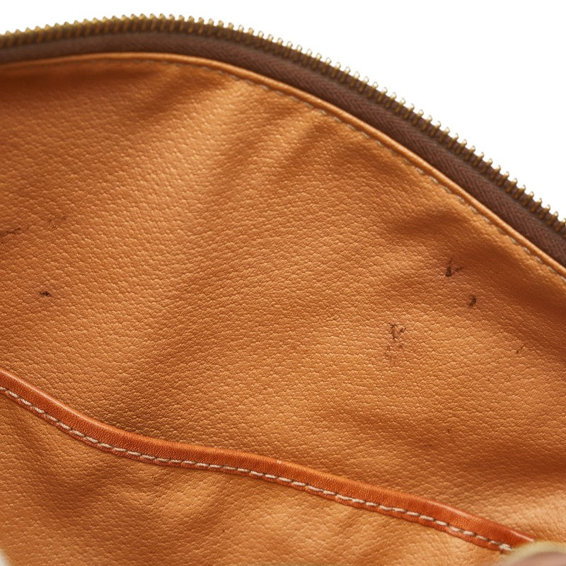 Celine Macadam PVC Leather Handbag Boston Bag