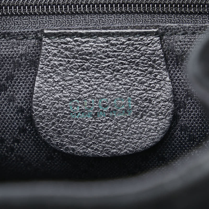 Gucci Leather Suede Bamboo Backpack 00320580030