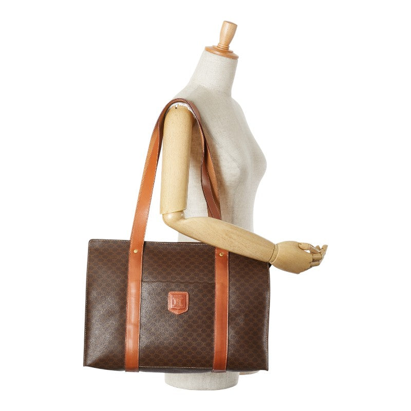 Celine Macadam PVC Leather Tote Bag