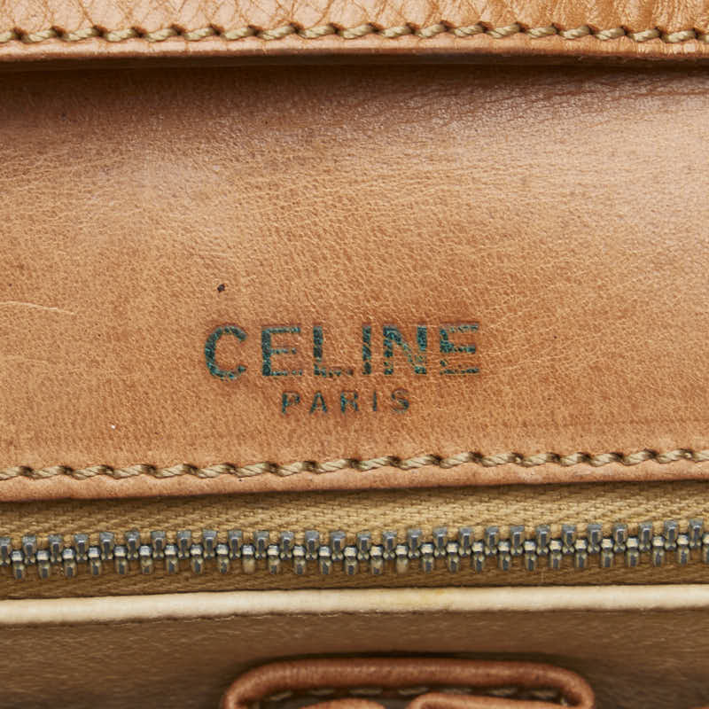 Celine Macadam PVC Leather Shoulder Bag