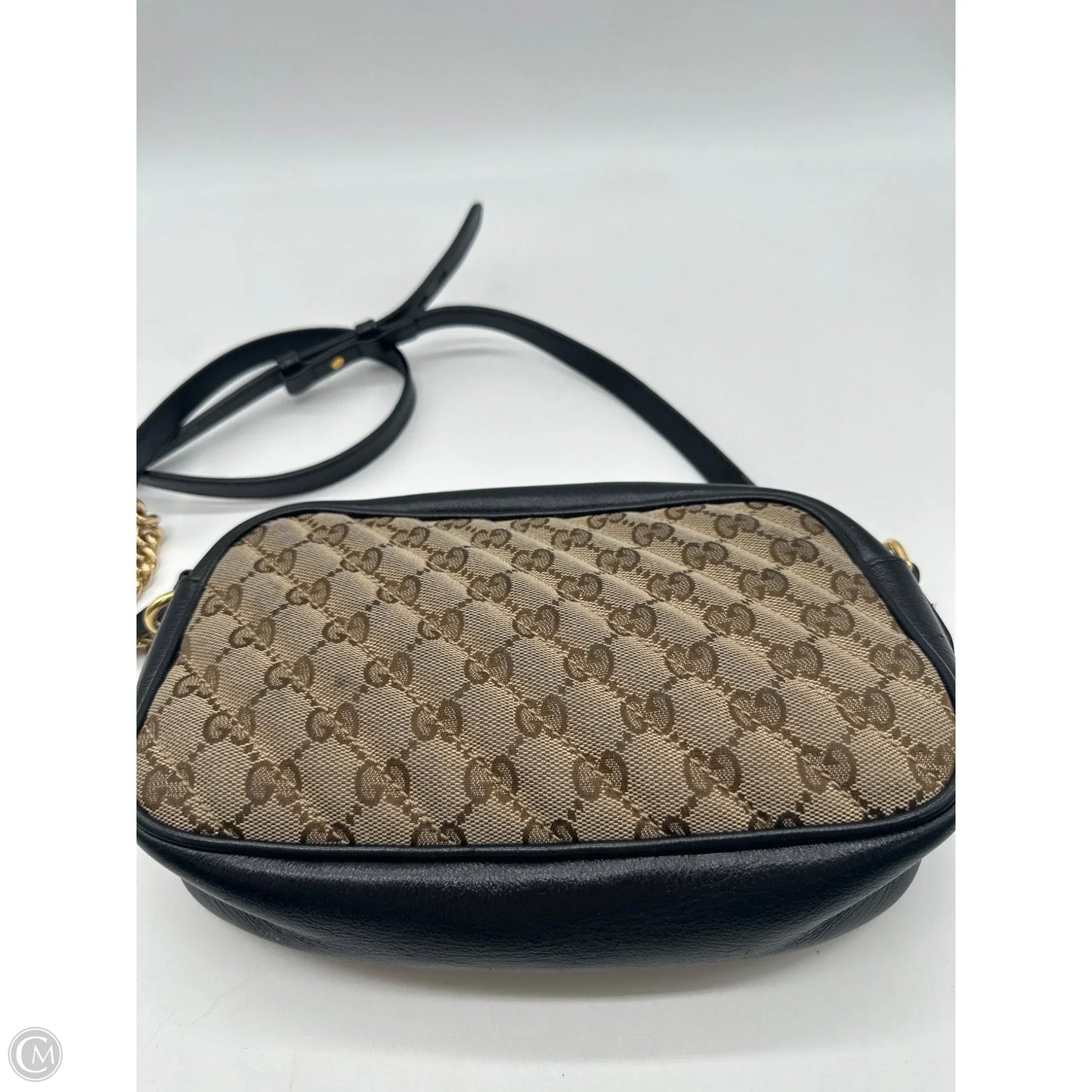 Crossbody Luxury Designer By Gucci, Size: Small