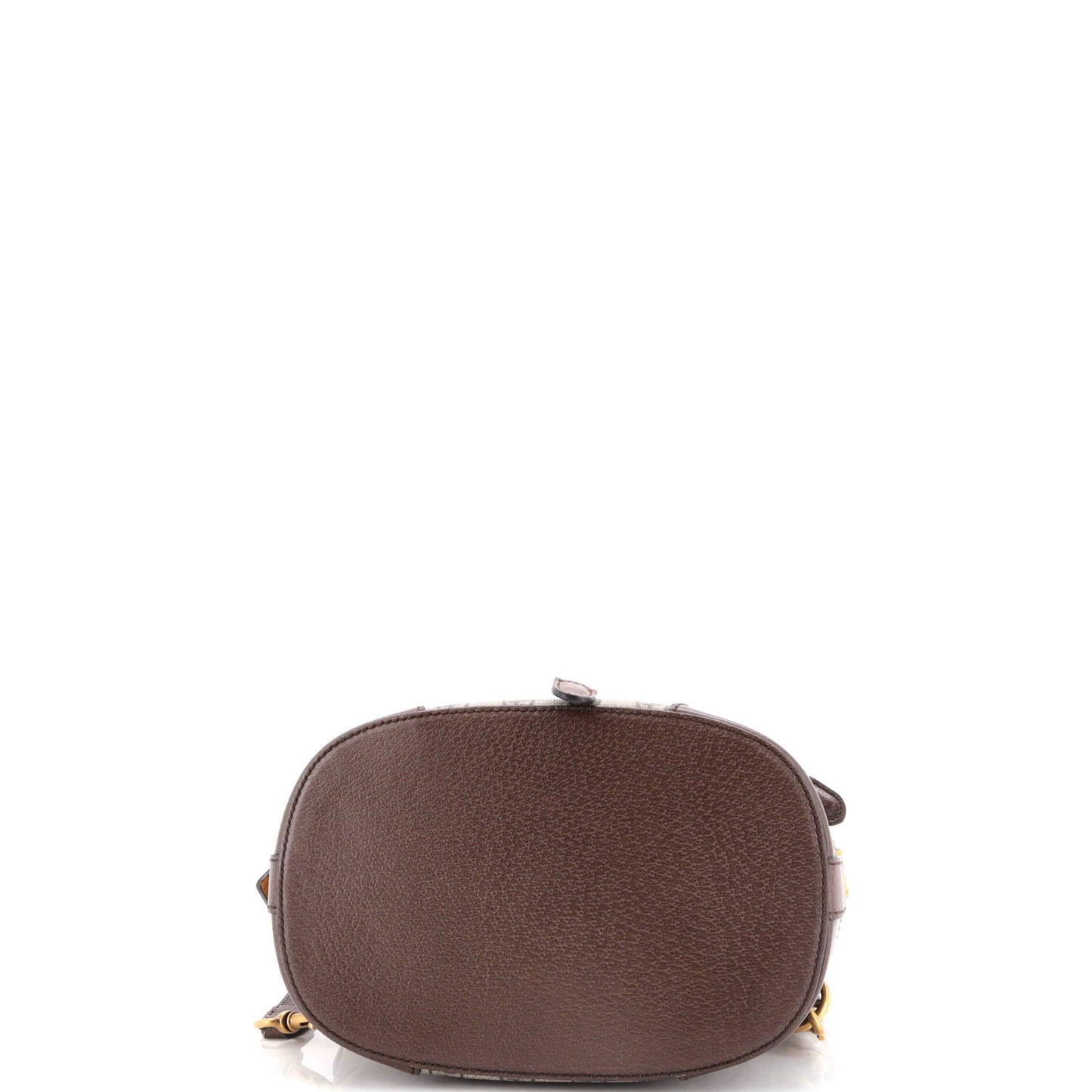 Neo Vintage Drawstring Bucket Backpack GG Coated Canvas Mini