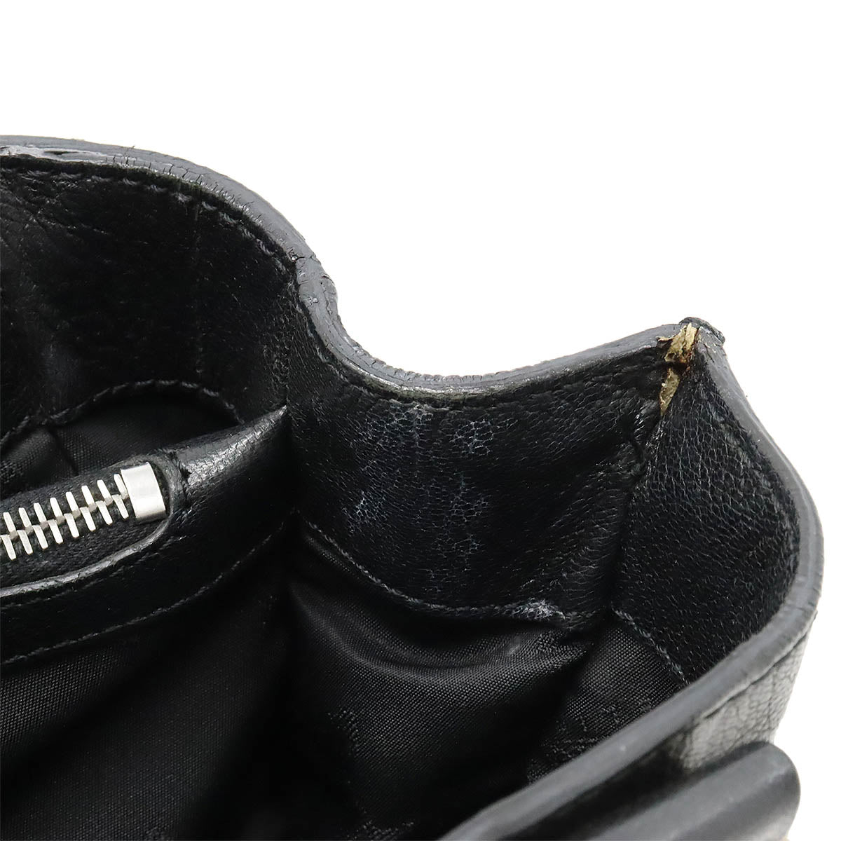 Celine Leather Boogie Handbag Black