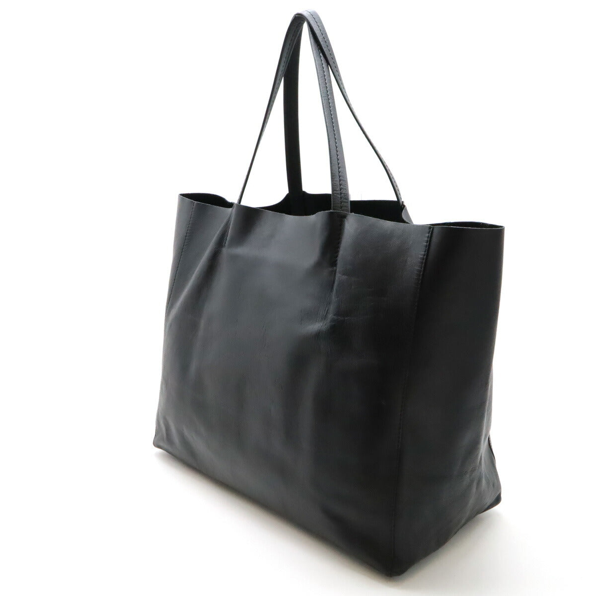 Celine Horizontal Cabas Tote Bag Calf Leather Black