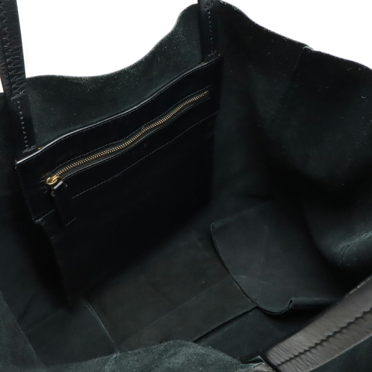 Celine Horizontal Cabas Tote Bag Calf Leather Black