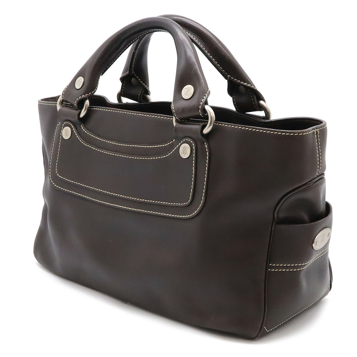 Celine Leather Boogie Handbag