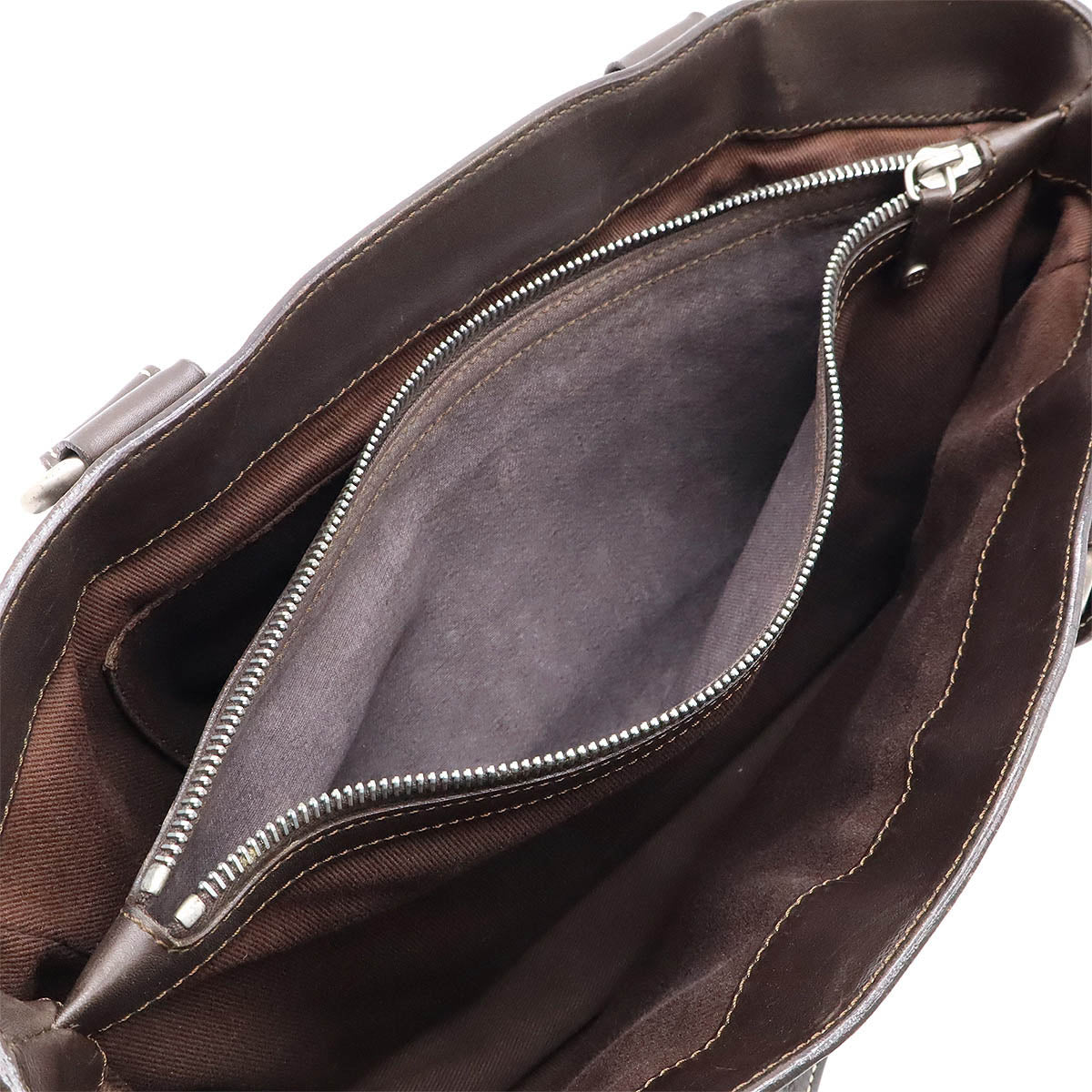 Celine Leather Boogie Handbag