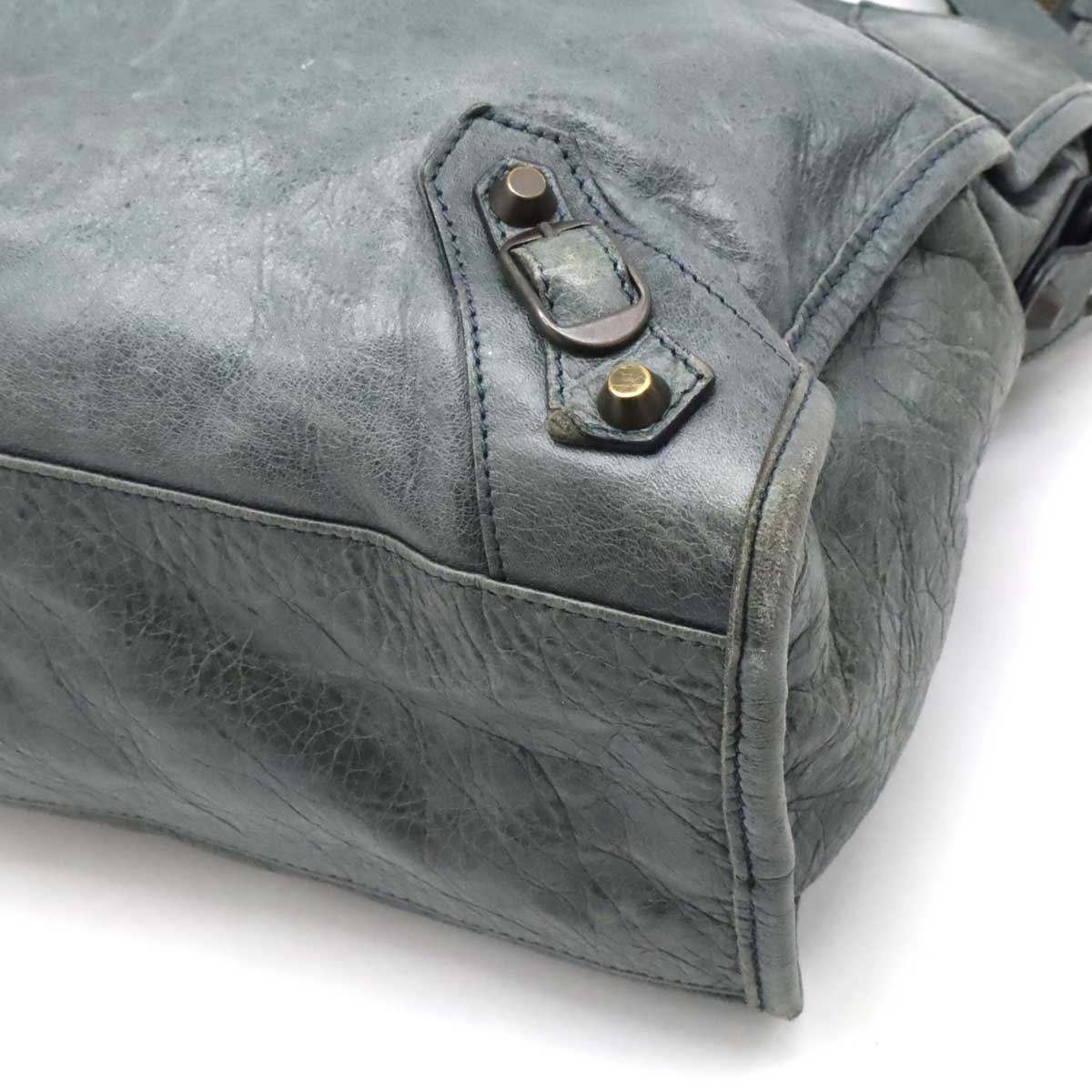 Balenciaga The City Leather Handbag 2WAY