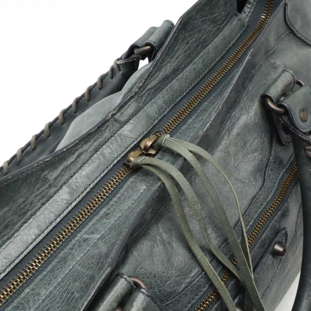 Balenciaga The City Leather Handbag 2WAY