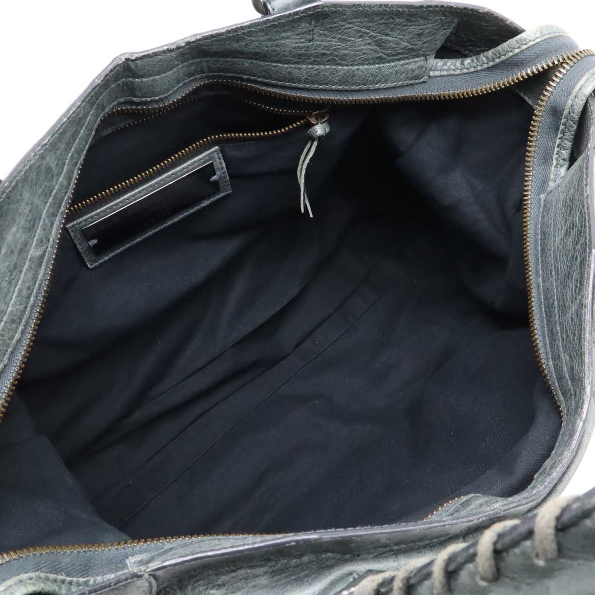 Balenciaga The City Leather Handbag 2WAY