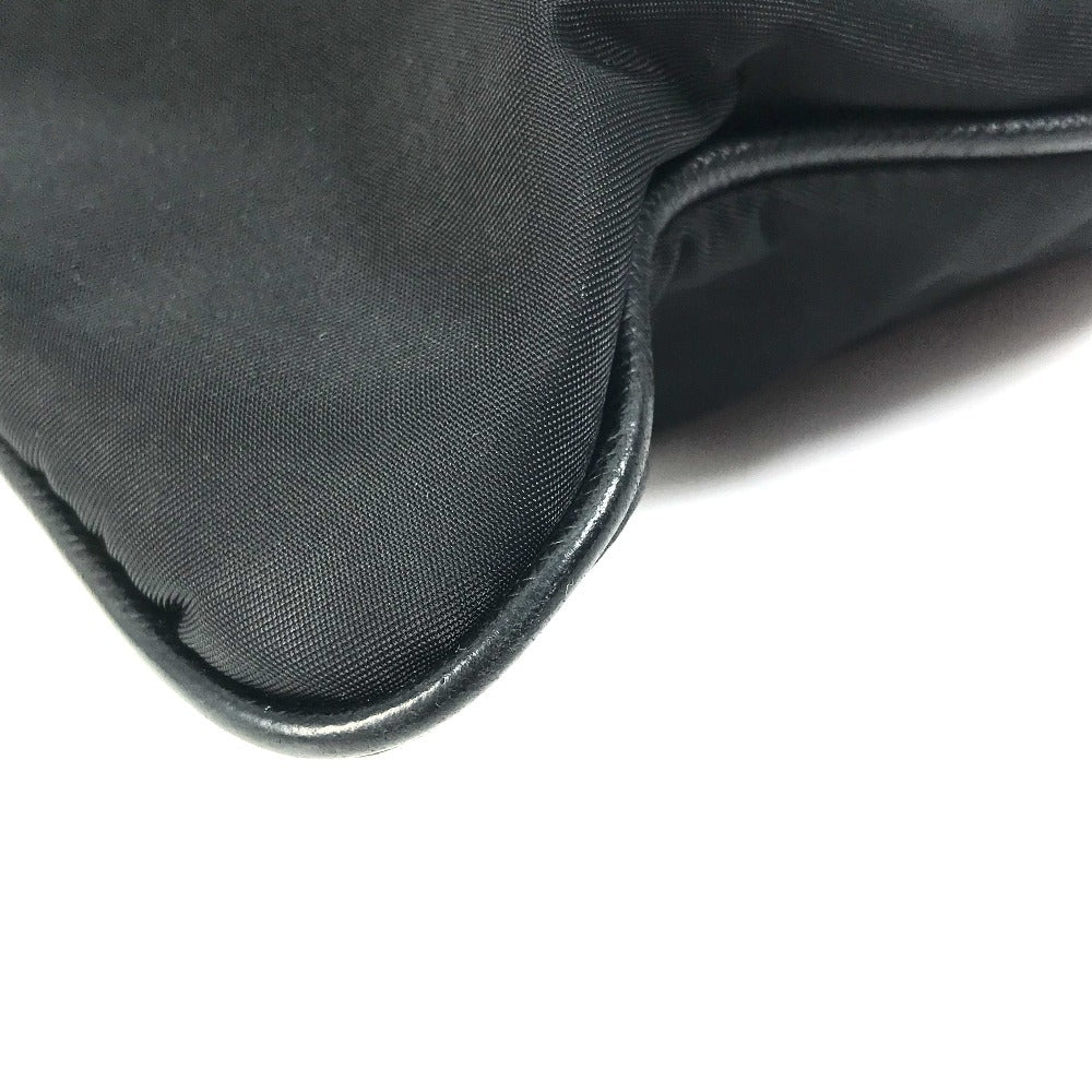 PRADA Shoulder Bag 2VH053 Nylon / leather black Bag Triangle logo mens Used