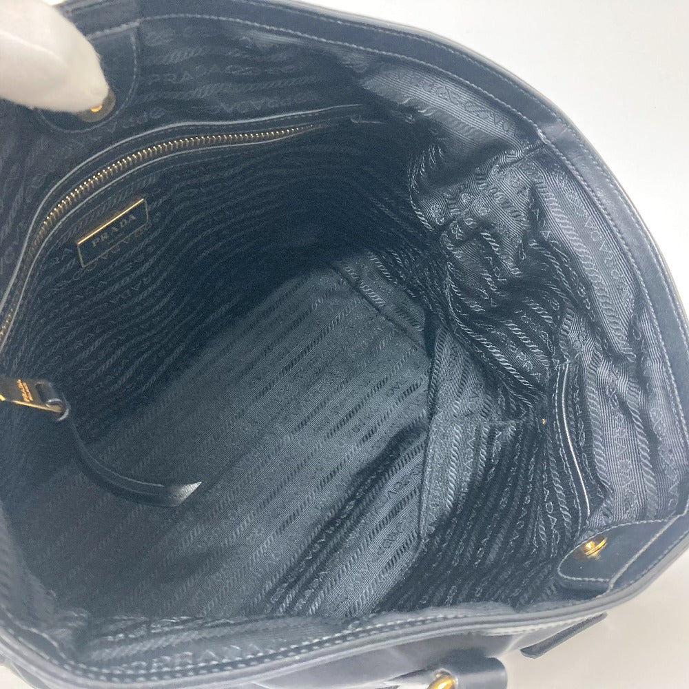 PRADA Tote Bag 1BG159 Nylon black TESSUTO