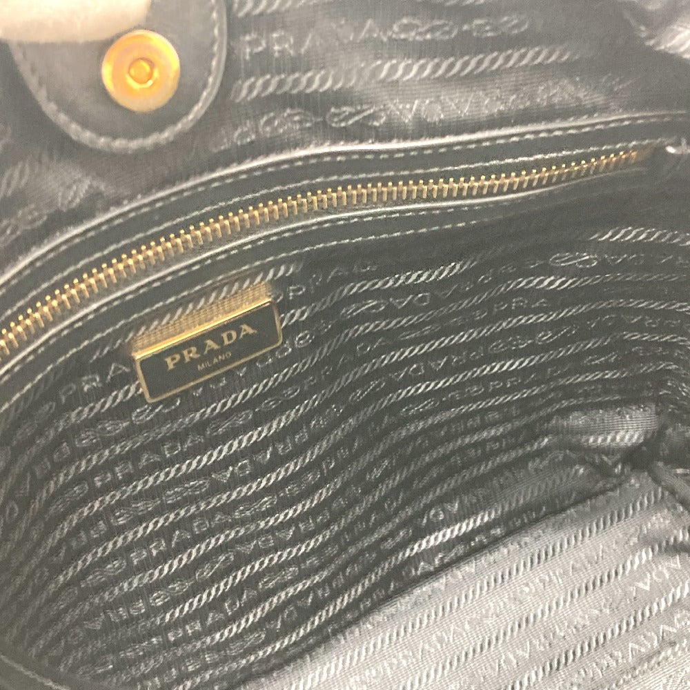 PRADA Tote Bag 1BG159 Nylon black TESSUTO