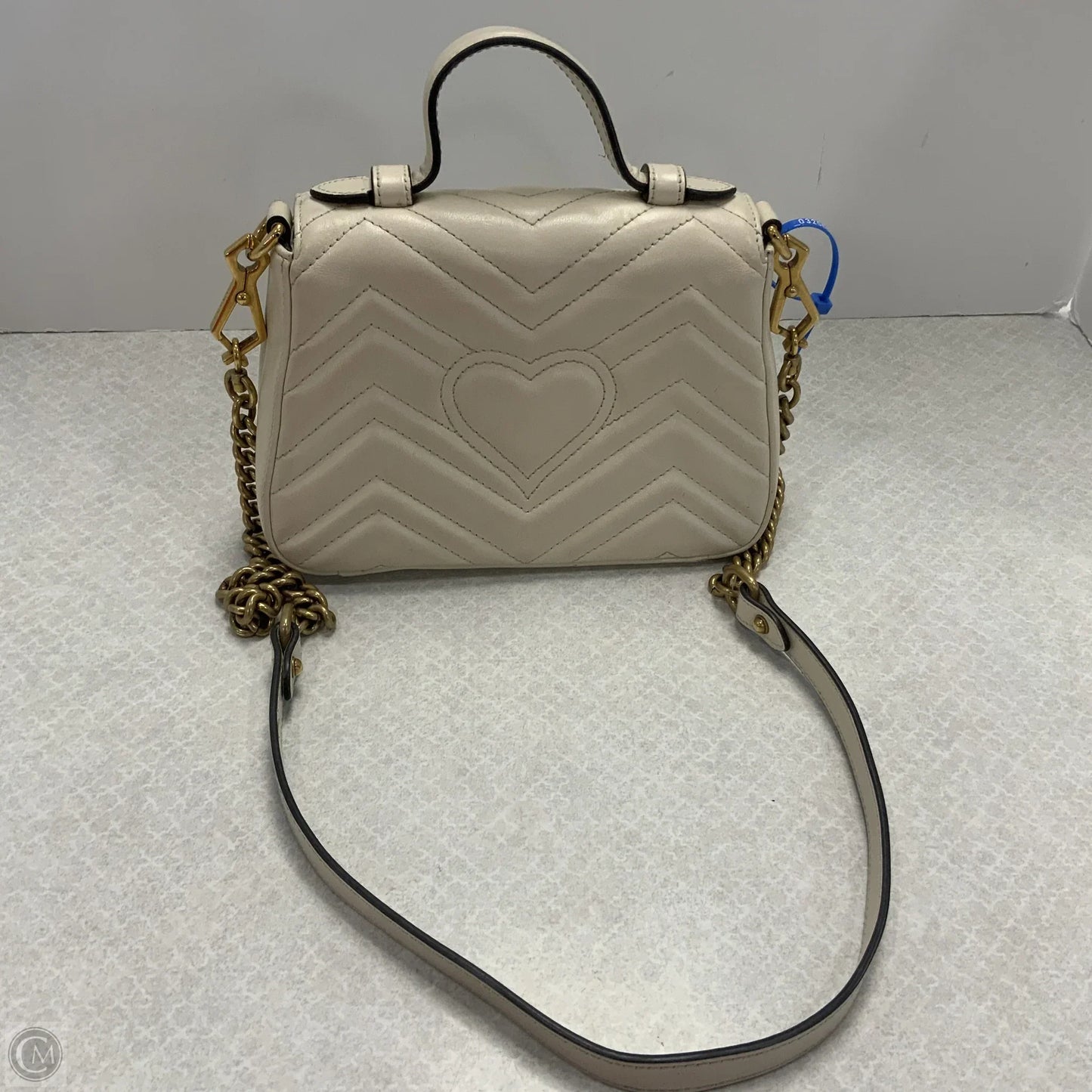 Crossbody Luxury Designer By Gucci, Size: Small