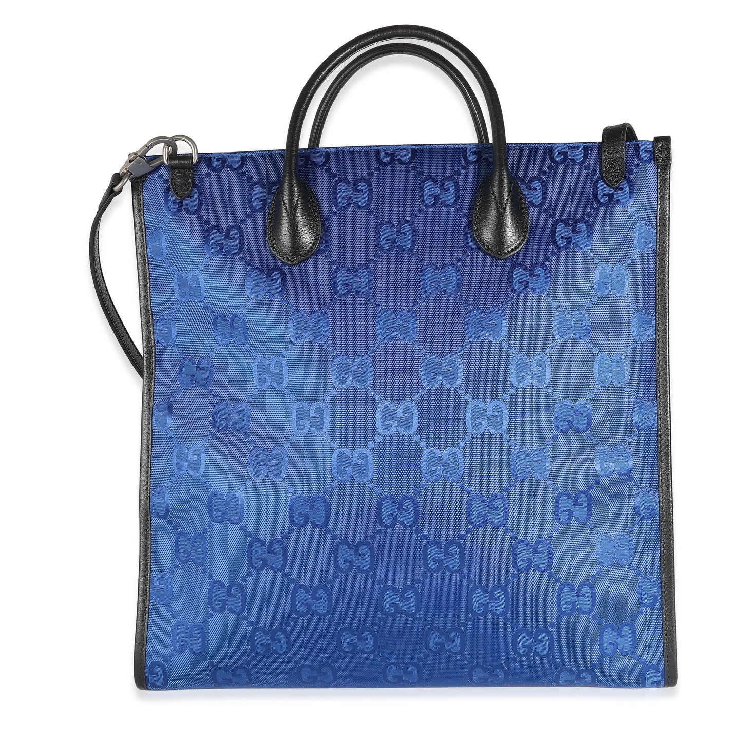 Blue Econyl Nylon Monogram Off The Grid Vertical Tote