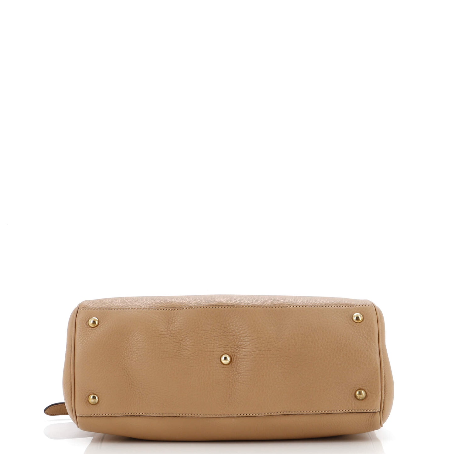 Bamboo Shopper Tote Leather Medium