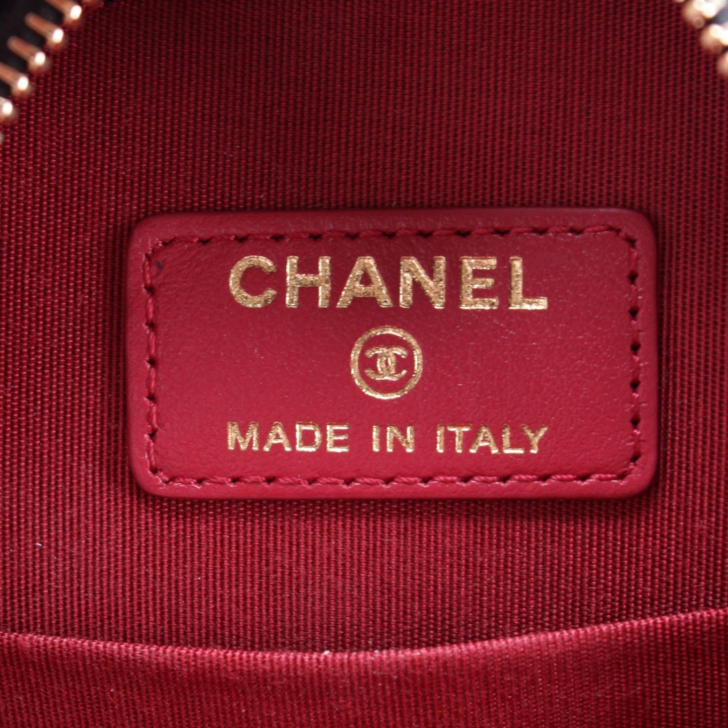 Chanel 19 Round Clutch Goatskin 29M