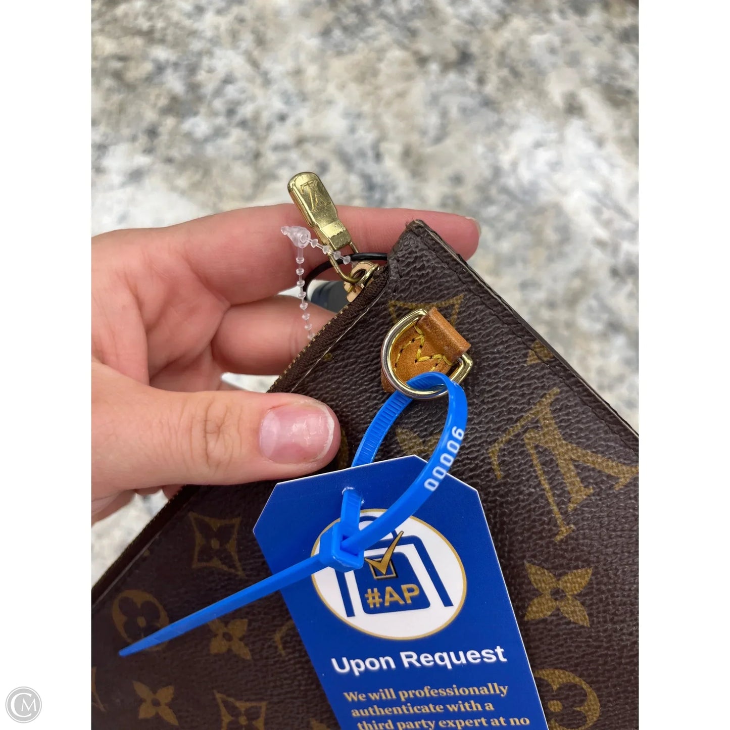 Clutch Luxury Designer By Louis Vuitton, Size: Small