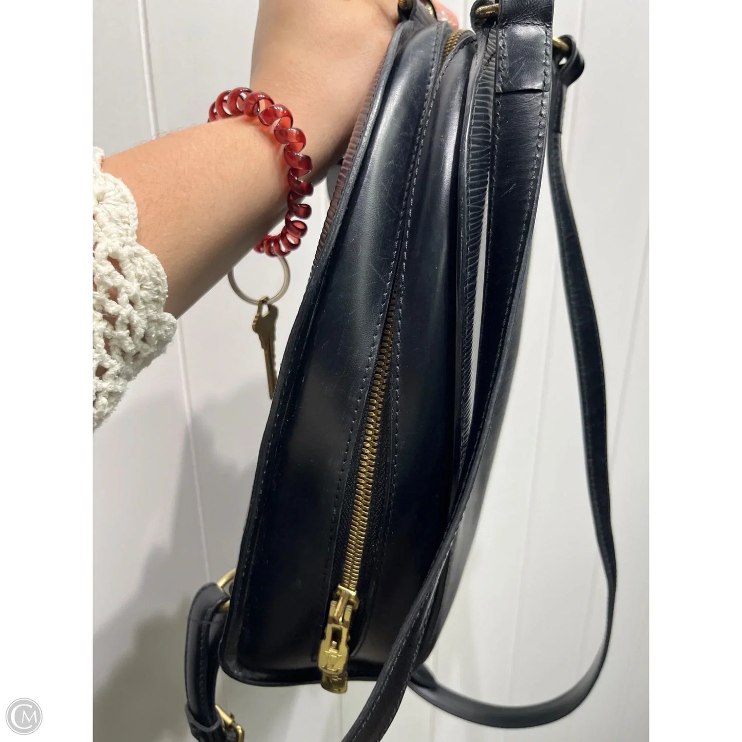 Backpack Luxury Designer By Louis Vuitton, Size: Medium