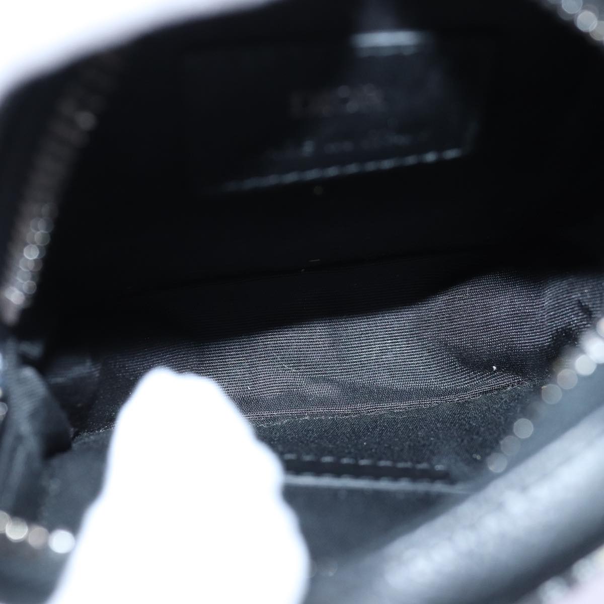 Dior Oblique Canvas Clutch Bag ()