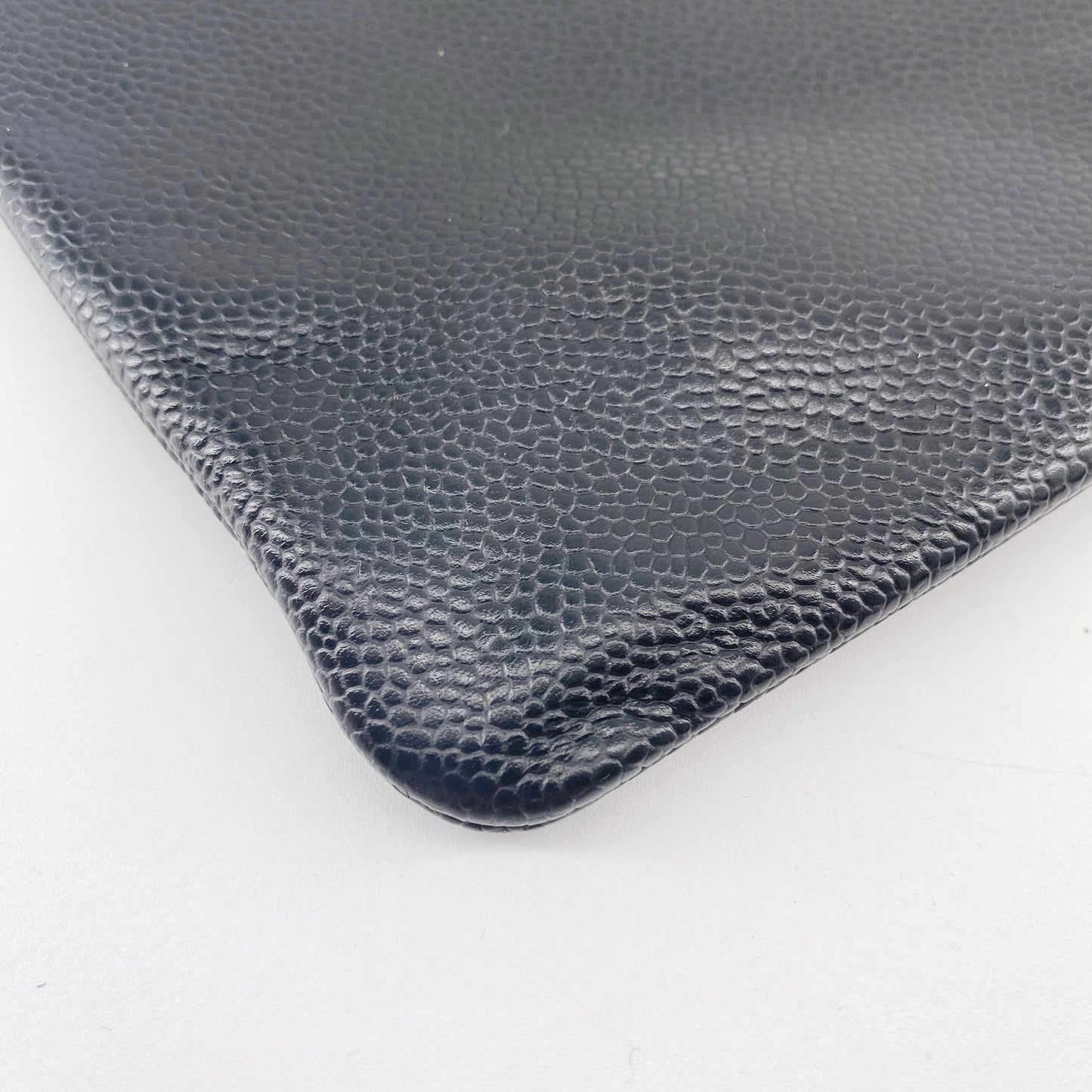 Chanel Black Leather Clutch