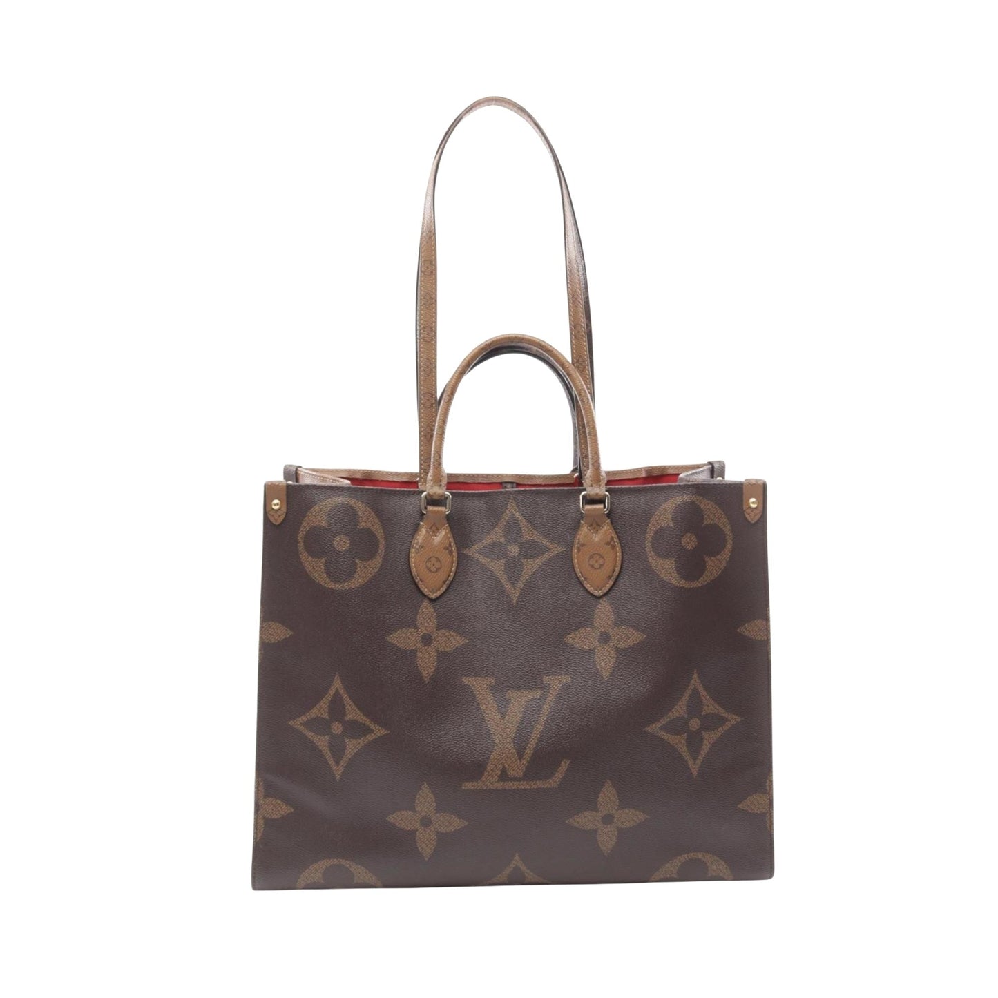 Canvas Tote Bag with Slight Scratching and Staining
