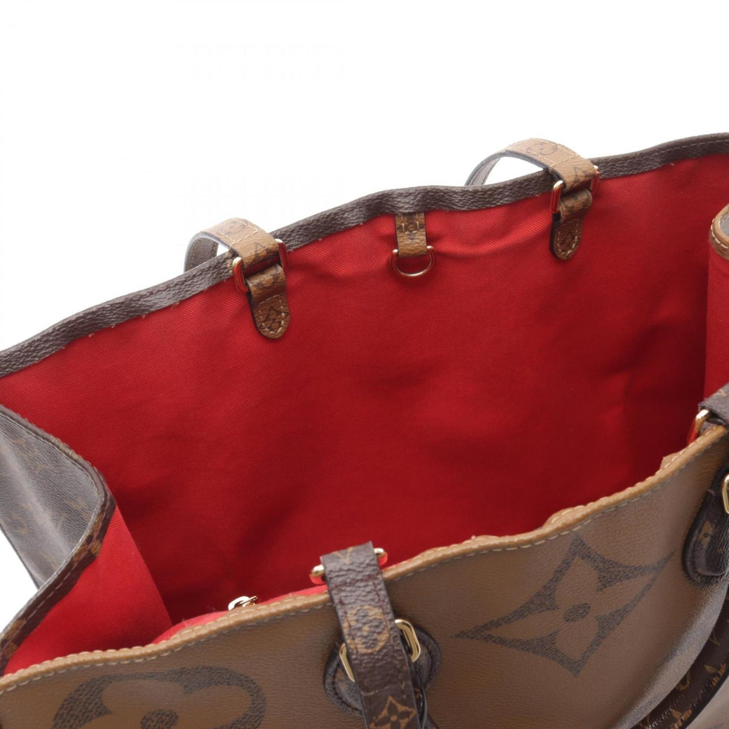 Canvas Tote Bag with Slight Scratching and Staining