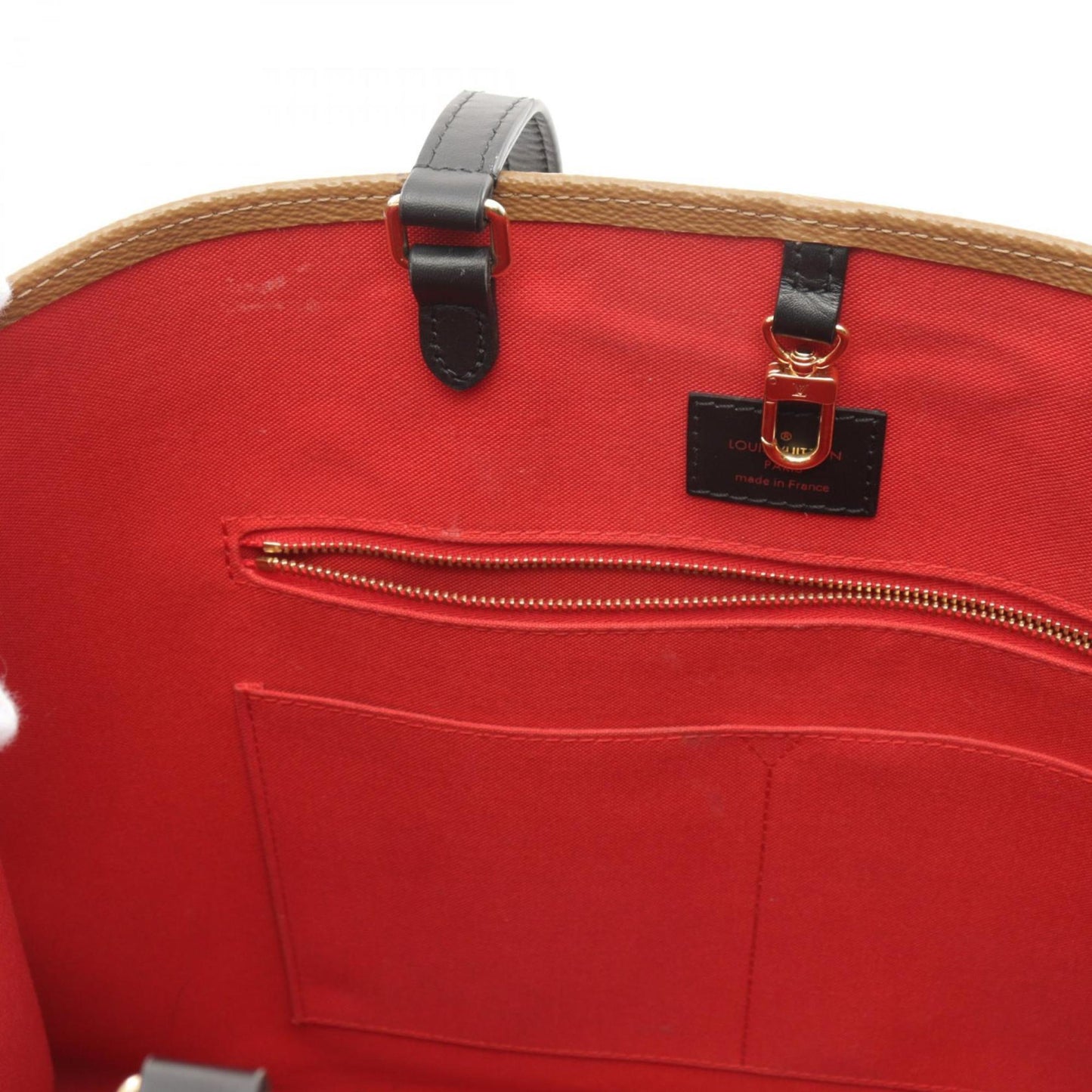 Canvas Tote Bag with Metal Fittings
