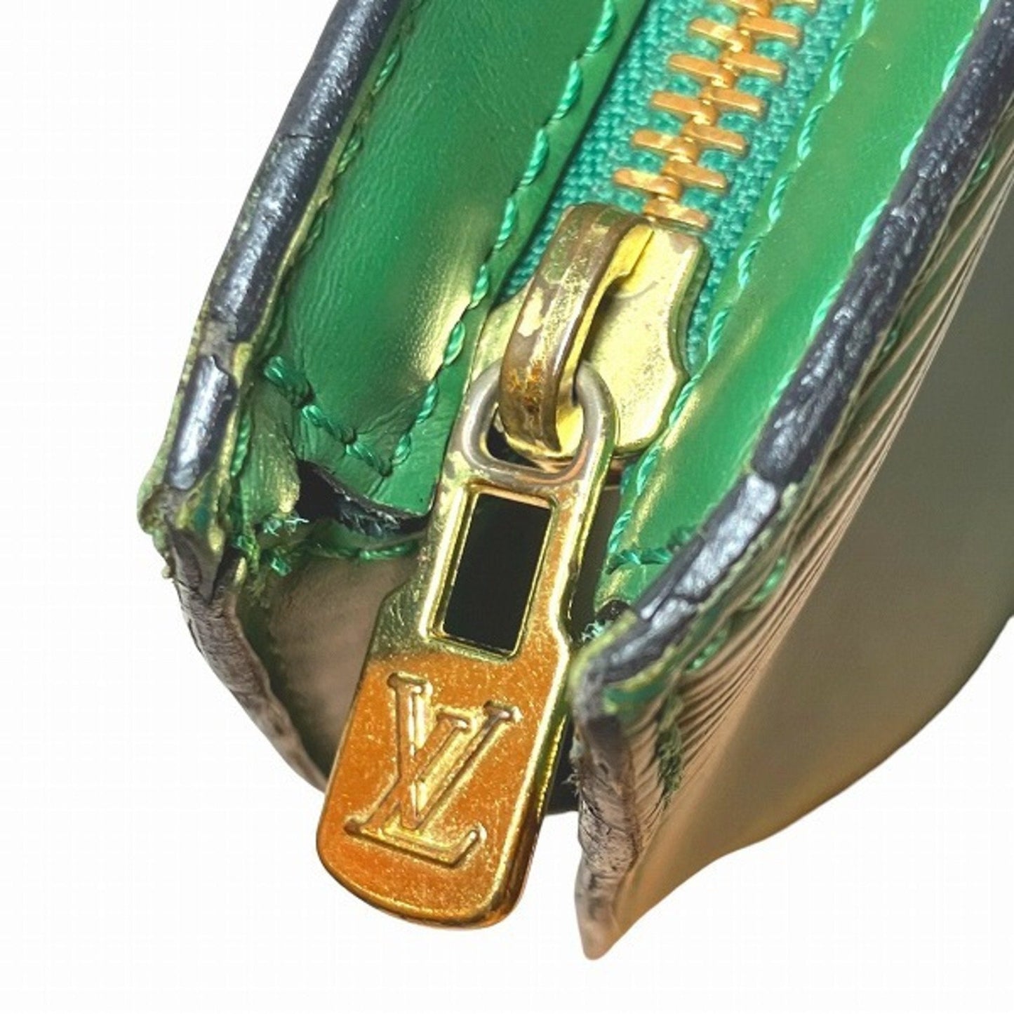 Capucines Tote Green Epi Leather