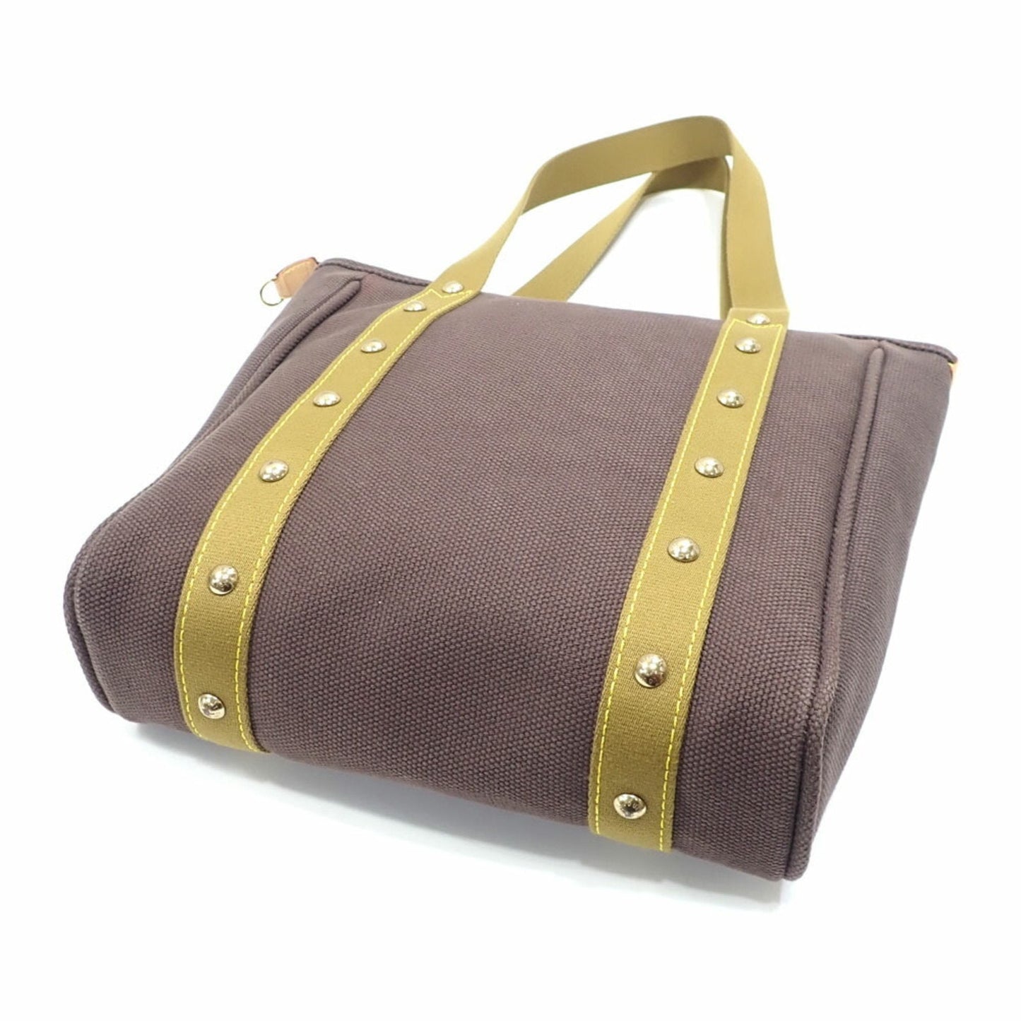 Canvas Tote Bag with Name Tag and Minor Wear