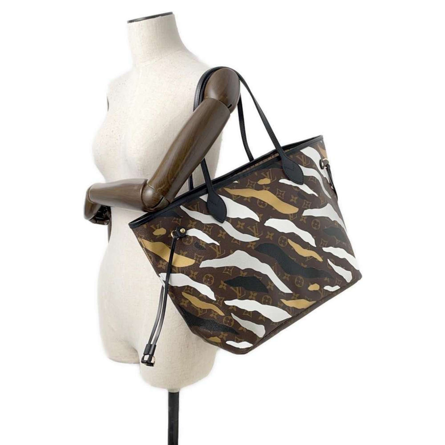 Canvas Tote Bag with Dust Bag and Pouch