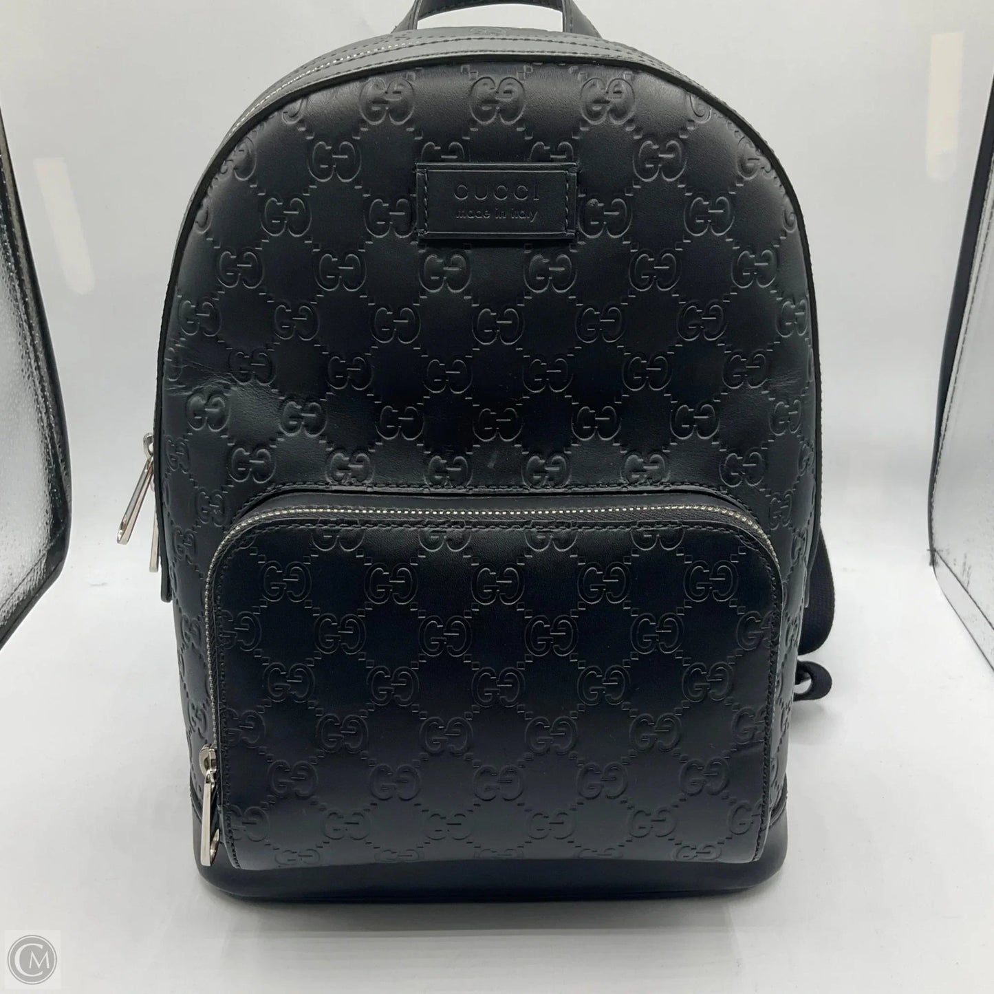 Backpack Luxury Designer By Gucci, Size: Small