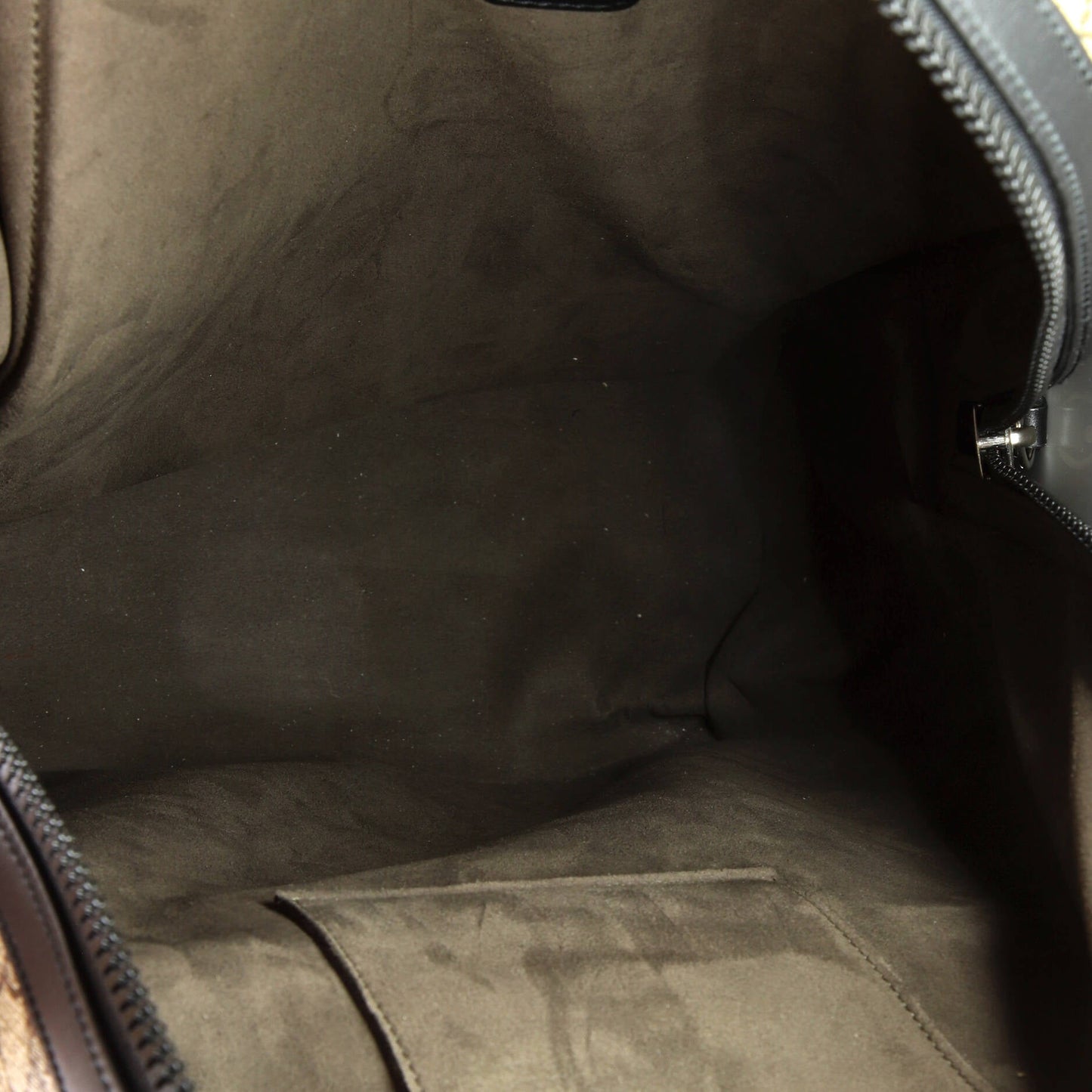Zip Pocket Backpack GG Coated Canvas Medium