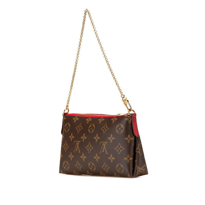 Louis Vuitton Monogram Pallas Clutch 2way Bag M41638