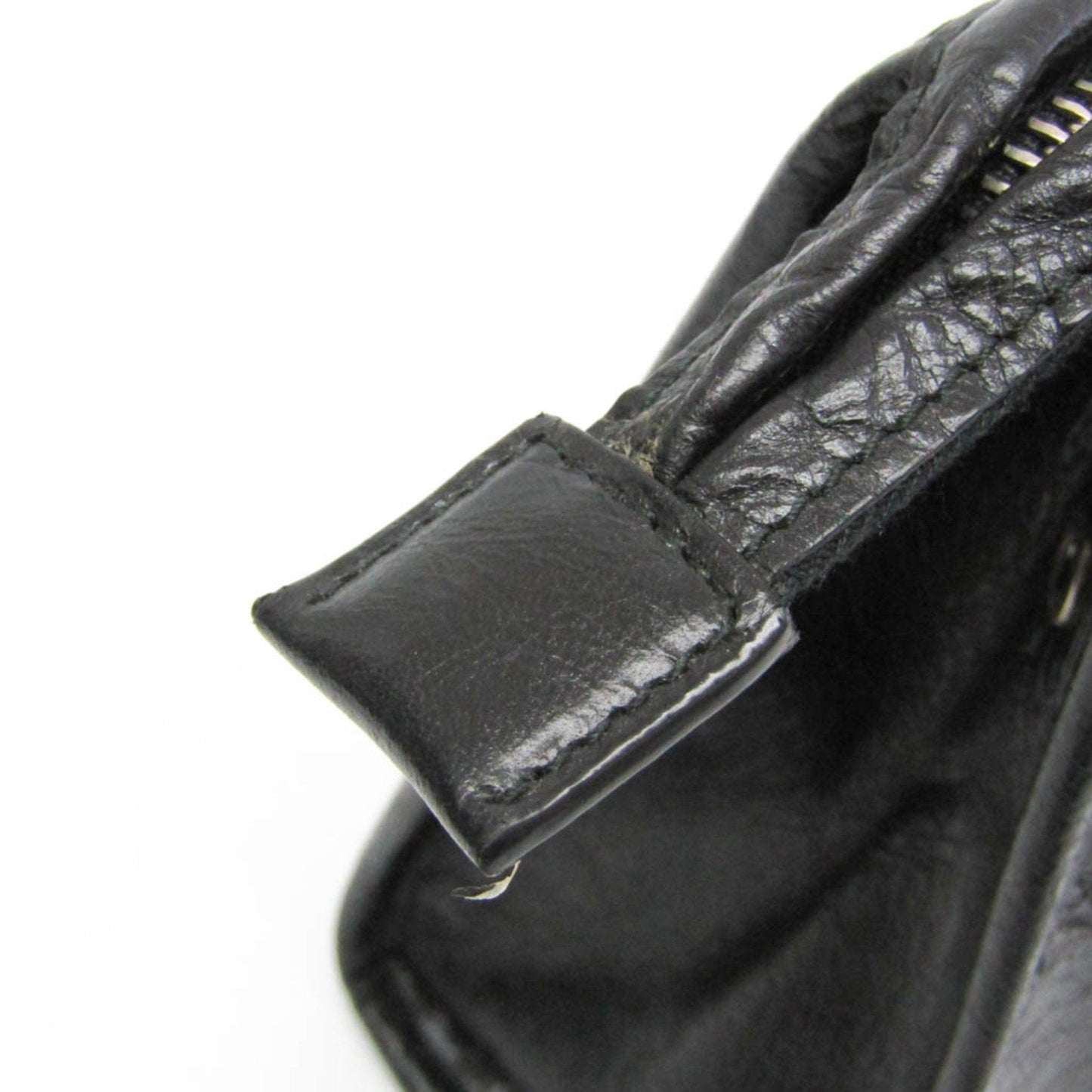 Gucci Interlocking 575991 Women,Men Leather Clutch Bag Black