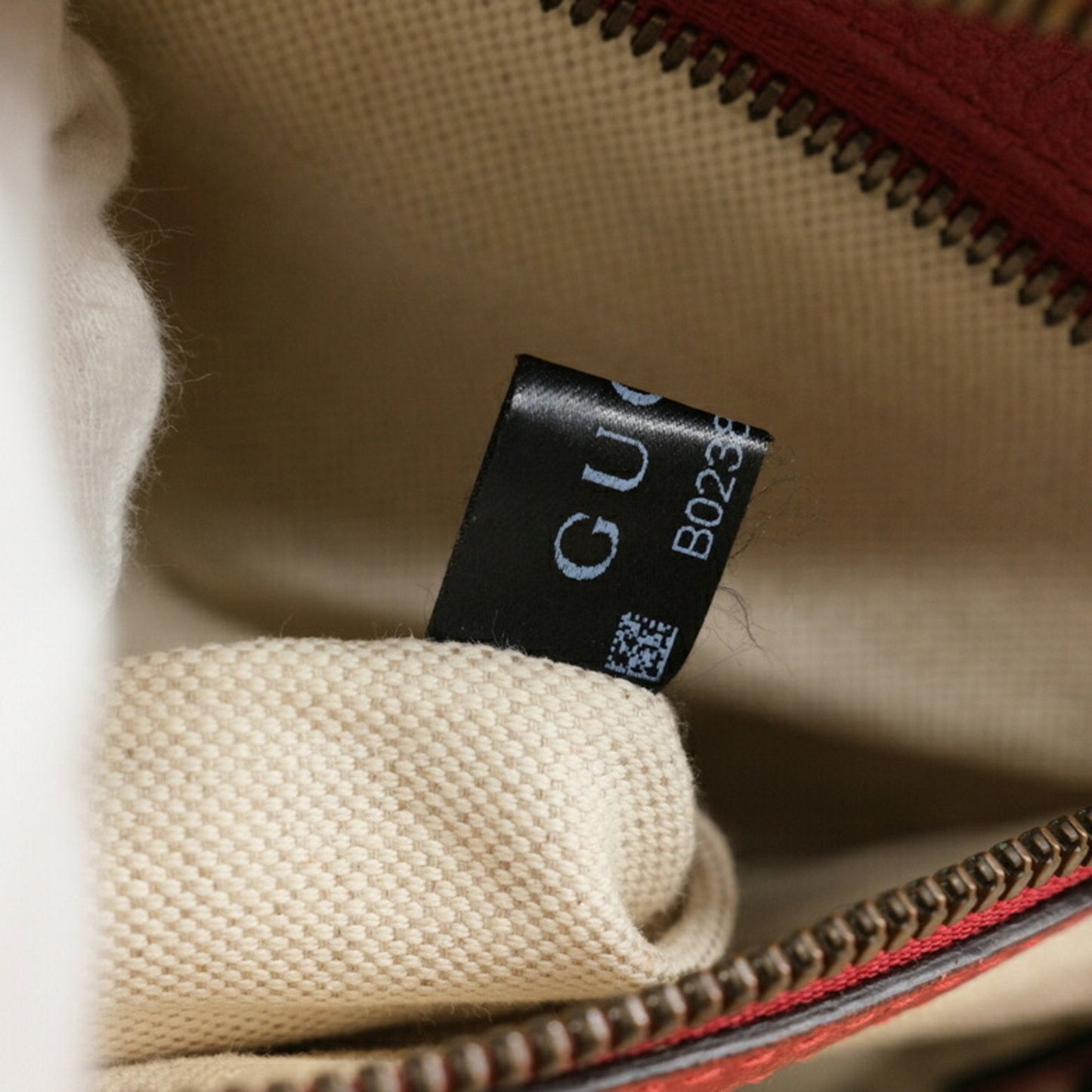 GUCCI Bosco GG Supreme Embroidered Backpack Daypack Canvas Leather 495621