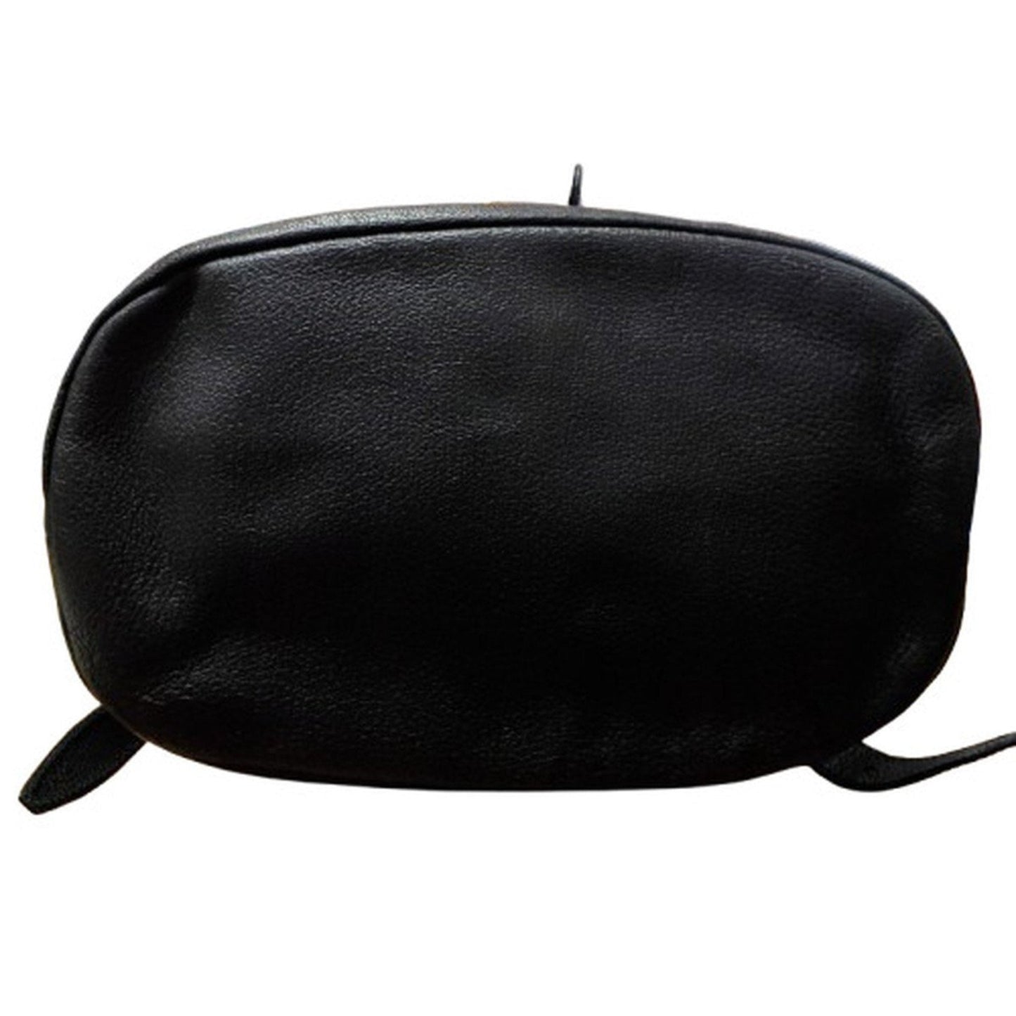 GUCCI Suede Leather Bamboo 003.2855 Backpack Black Kaizuka Store