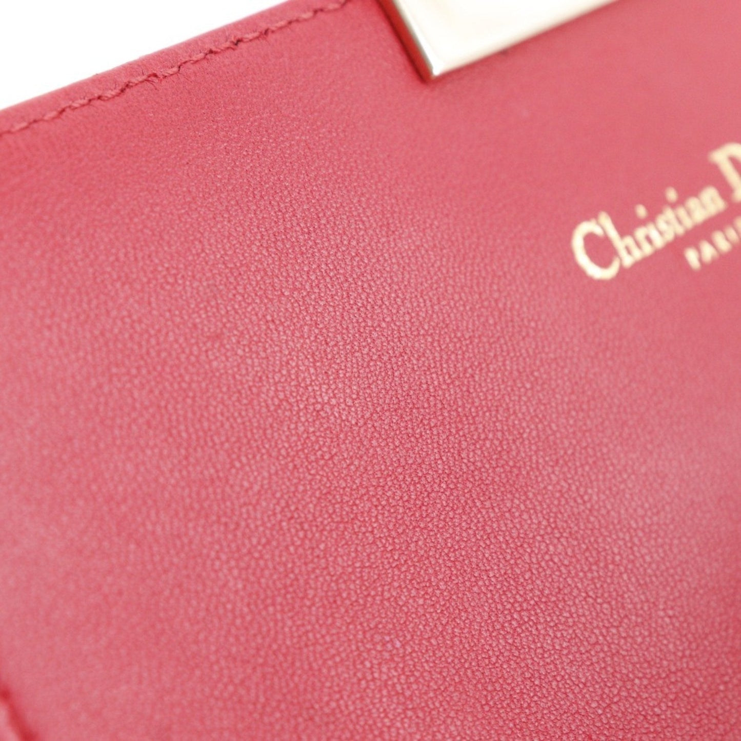 Christian Dior Chain Shoulder Bag Cannage Clutch S0252OTRI M79D Lambskin Red/Pink 2way Flap ChainShoulder Women's T131825677