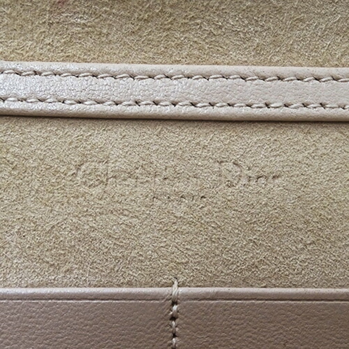 Christian Dior Dior bag for women, shoulder bag, clutch 2way, Diorama leather, pink beige, chain